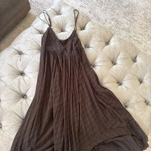 Theory size small brown cami dress